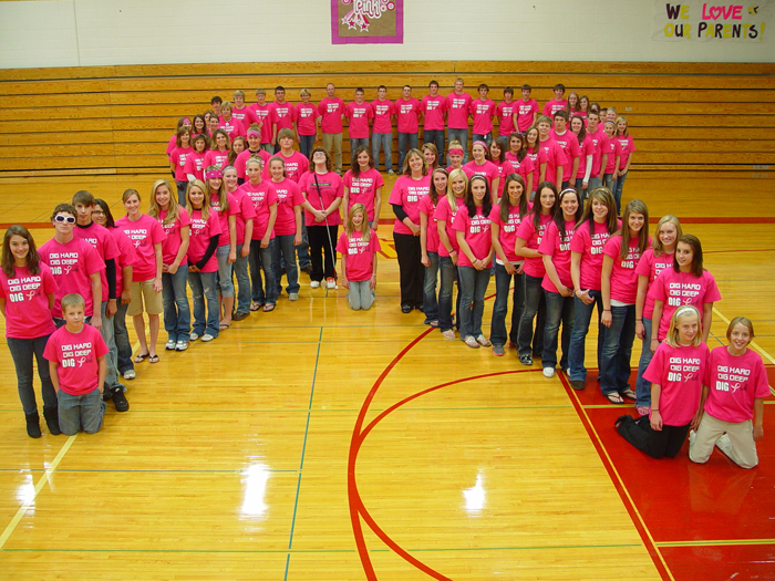 Custom TShirts for Turtle Lake High School Digs Pink Shirt Design Ideas